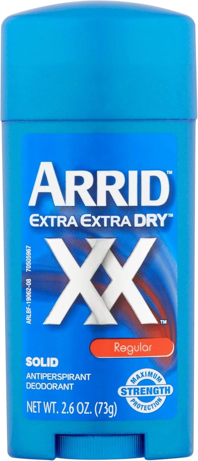 Arrid XX Extra Dry Solid Antiperspirant Deodorant, 2.0 Ounce (56g)