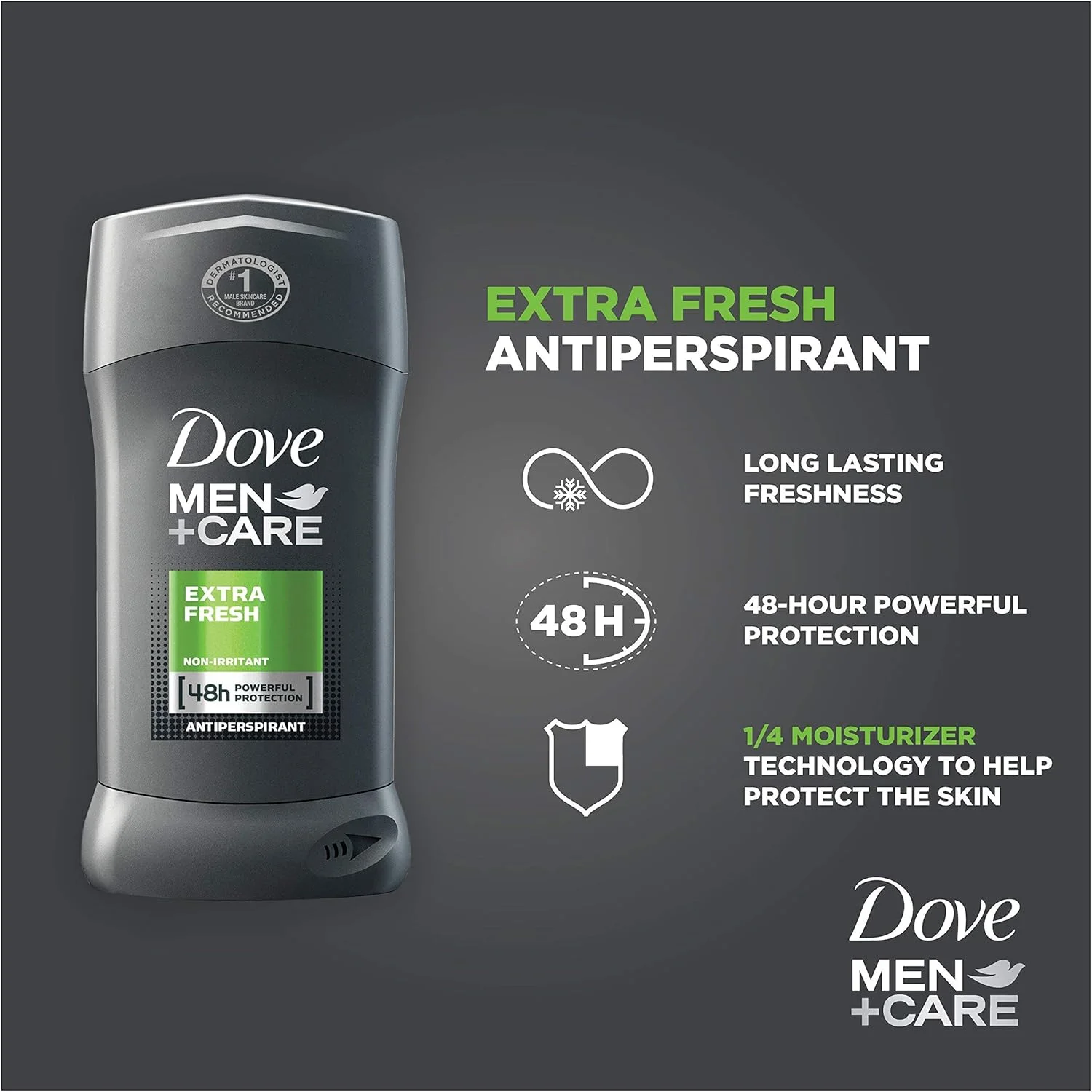 استیک ضد تعریق مردانه داو من + کر مدل Extra Fresh حجم 76 گرم (بسته 2 عددی) استیک ضد تعریق مردانه داو من + کر مدل Extra Fresh حجم 76 گرم (بسته 2 عددی)