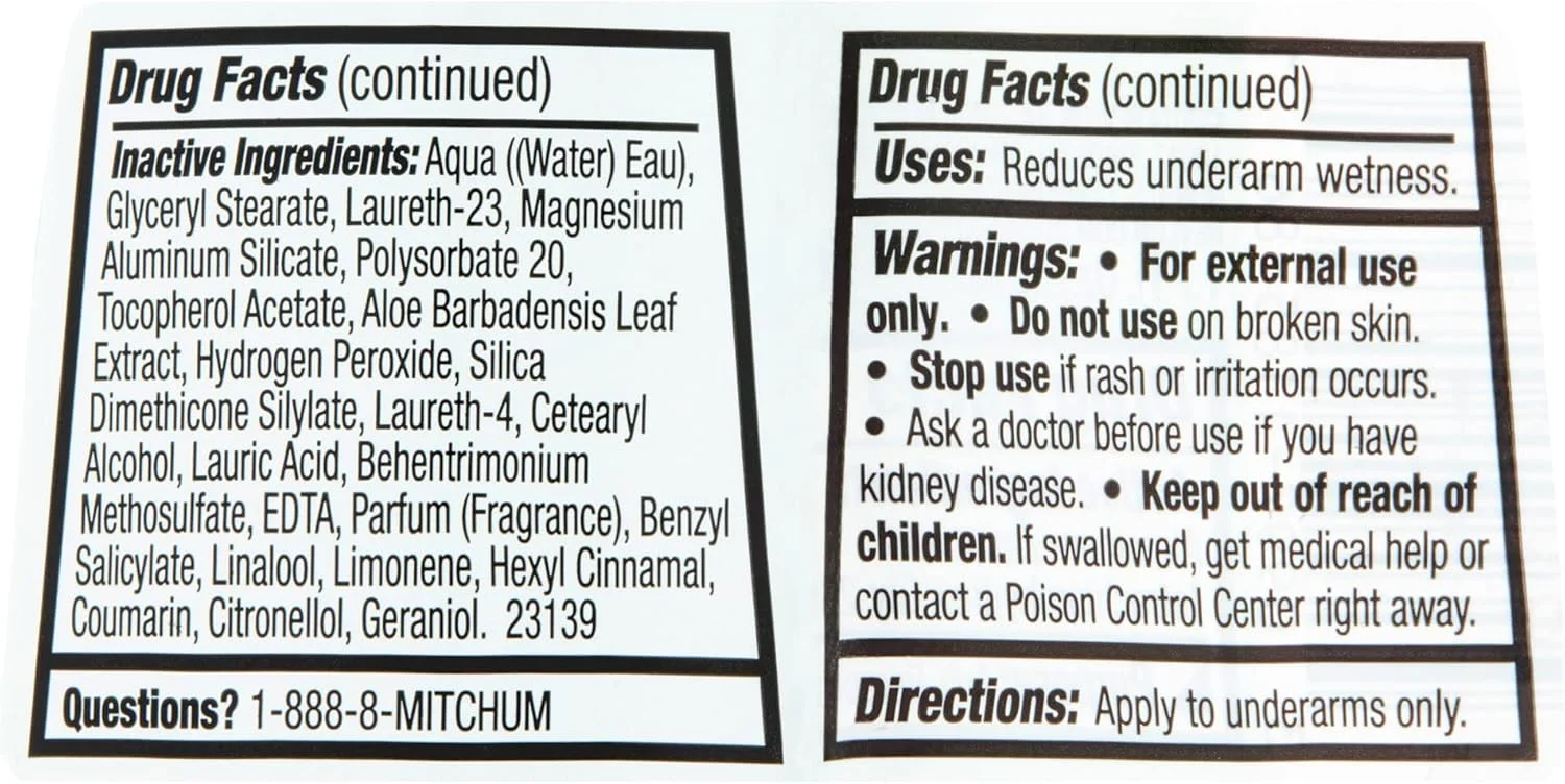 مام رول ضد تعریق زنانه میچام، پودری، 50 میلی لیتر (بسته 2 عددی)