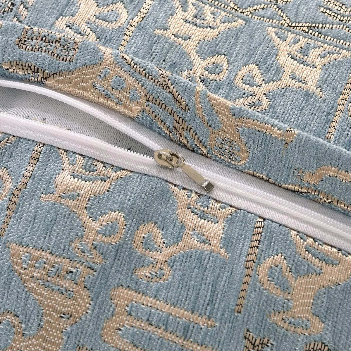 دو عدد روبالشتی AMBERIS (50×50 سانتی متر) (بدون بالشتک داخلی)، دو عدد روبالشتی تزئینی بادوام (بدون بالشتک داخلی) مناسب برای خانه و هتل