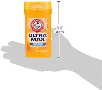 مام رول ضد تعریق مردانه آرم اند همر مدل Ultramax Cool Blast، حجم 73 گرم