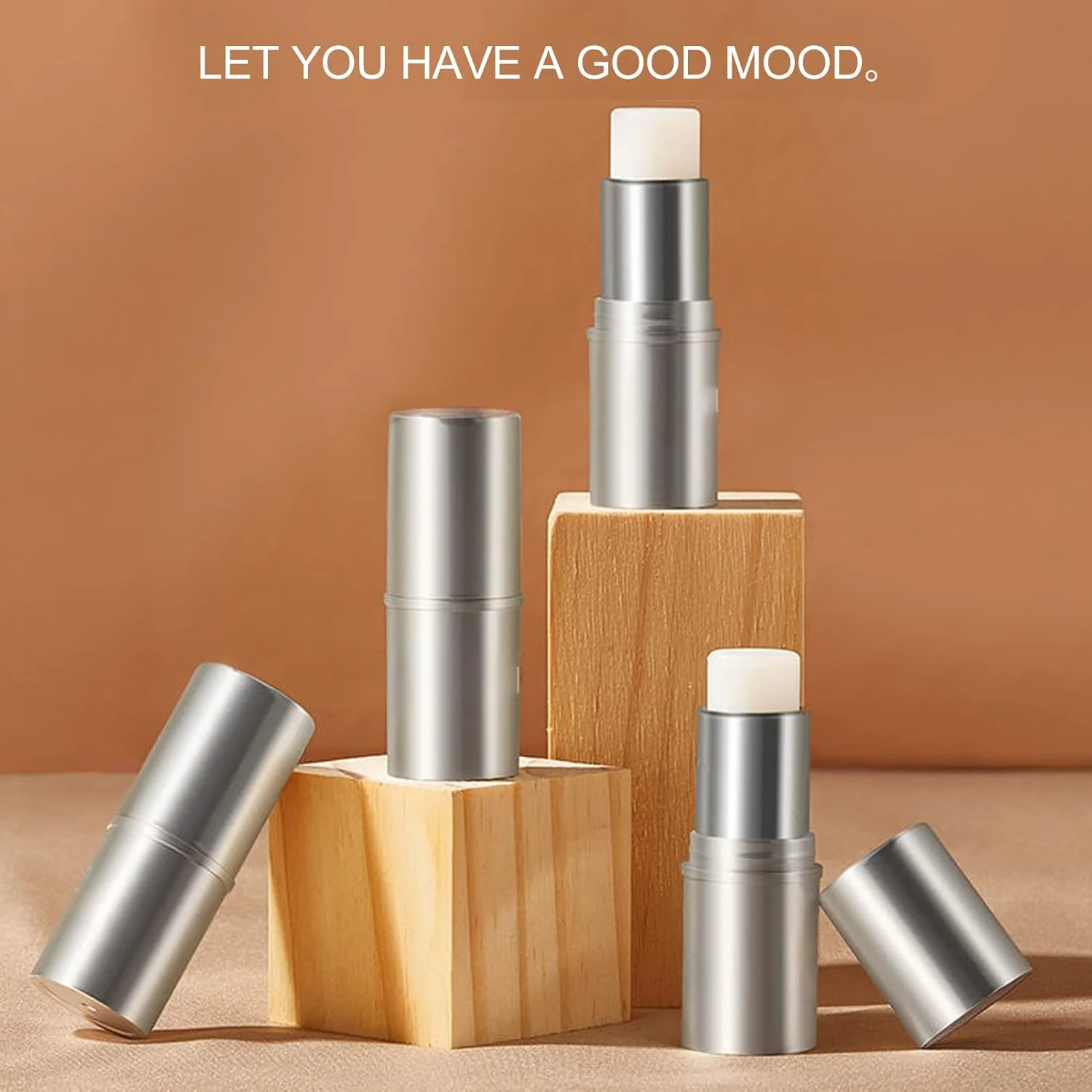 عطر جامد 8 گرمی برای مسافرت، بازرسی امنیتی قطار، بالم عطر، رایحه ماندگار، بوی شیرین، عطر استیکی کوچک قابل حمل (نوع 1)