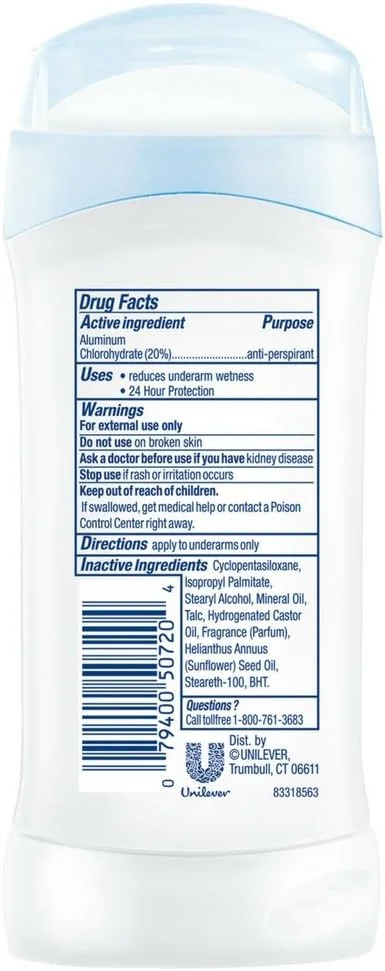 مام ضد تعریق و دئودورانت پودری داو، 74 گرم - 12 عدد در هر بسته