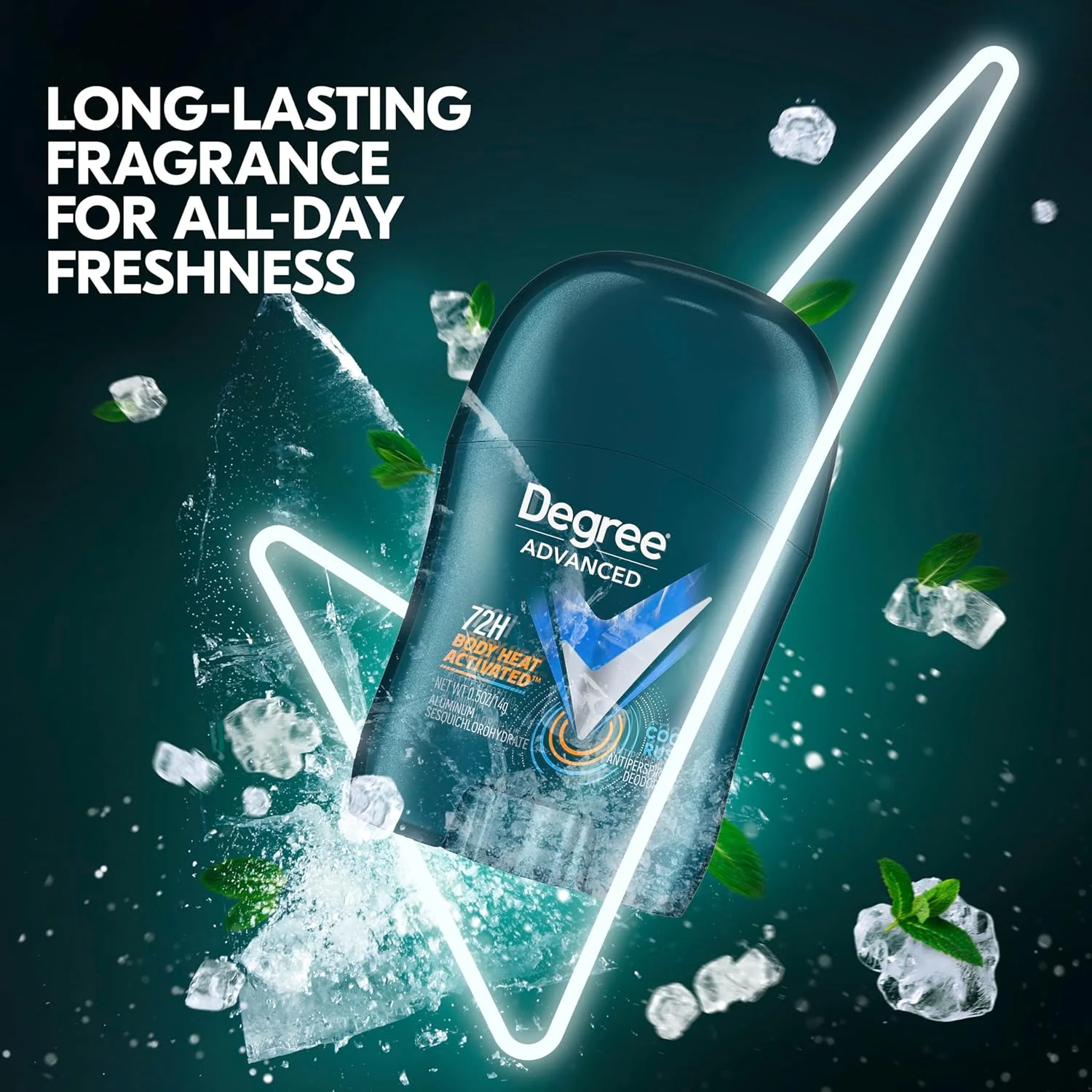 دئودورانت ضد تعریق مردانه Degree مدل Original Protection با رایحه Cool Rush، حجم 14 گرم، 36 عددی دئودورانت ضد تعریق مردانه Degree مدل Original Protection با رایحه Cool Rush، حجم 14 گرم، 36 عددی