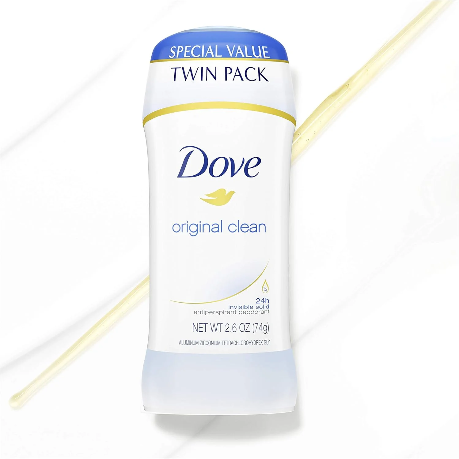 دئودورانت ضد تعریق داو، اورجینال کلین 74 گرم، بسته دو عددی دئودورانت ضد تعریق داو، اورجینال کلین 74 گرم، بسته دو عددی
