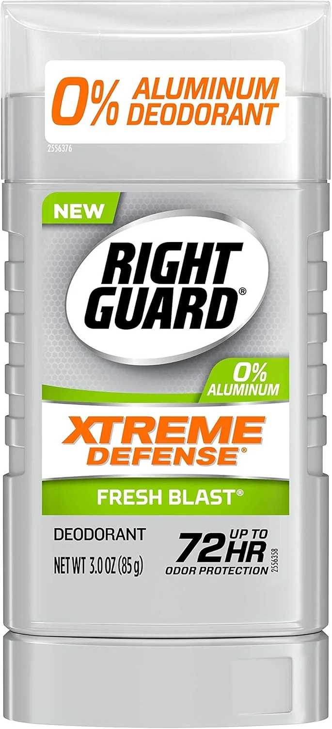 دئودورانت بدون آلومینیوم Right Guard Xtreme Defense، Fresh Blast، 3 اونس