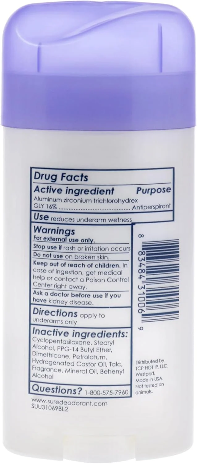 ضد تعریق و دئودورانت جامد نامرئی شور، با رایحه فرش و خنک ضد تعریق و دئودورانت جامد نامرئی شور، با رایحه فرش و خنک