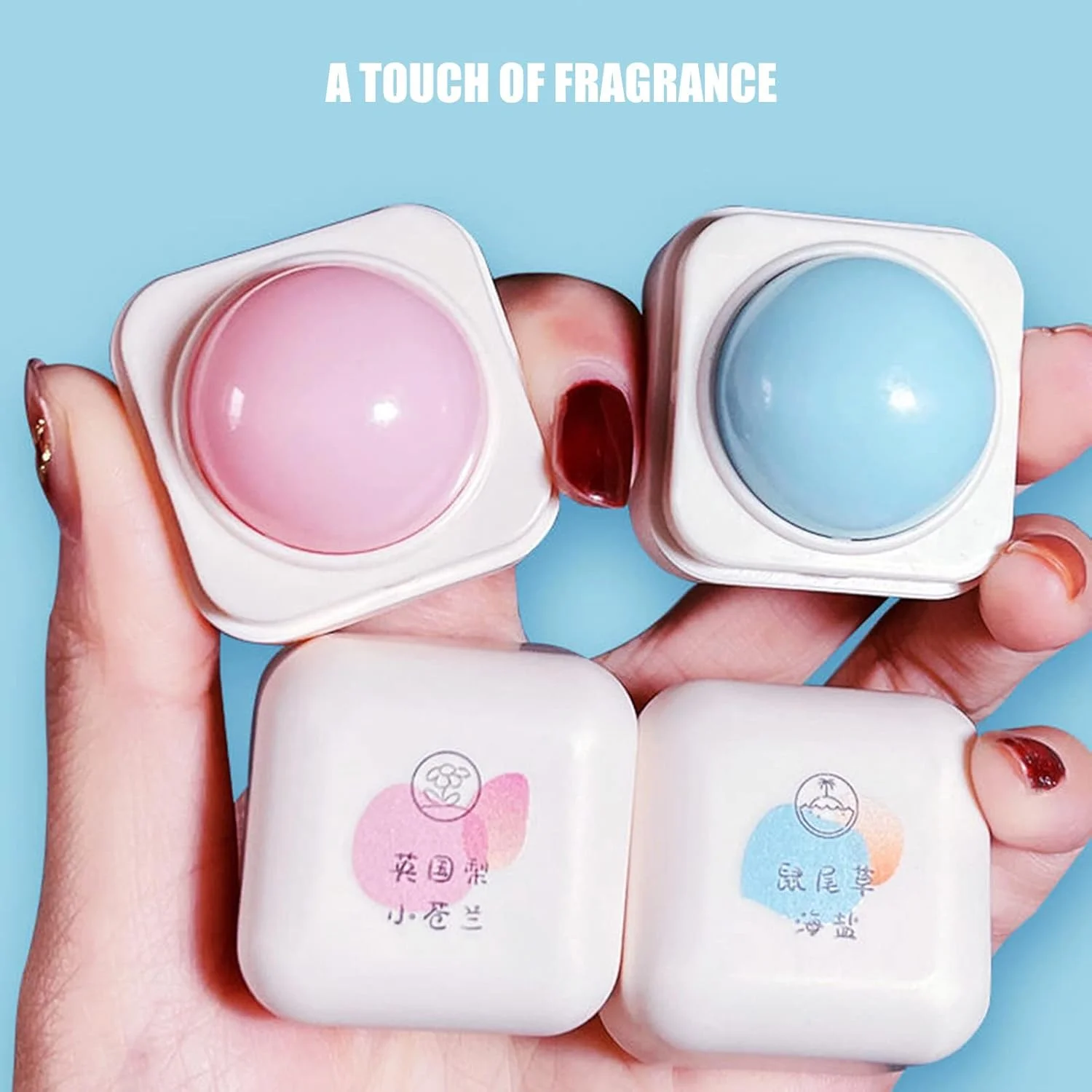 عطر جامد، 3 عدد مینی بالم جامد قابل حمل، عطر طبیعی ماندگار، خوشبو کننده جامد مسافرتی، ست عطر جامد ظریف و ماندگار برای زنان و دختران عطر جامد، 3 عدد مینی بالم جامد قابل حمل، عطر طبیعی ماندگار، خوشبو کننده جامد مسافرتی، ست عطر جامد ظریف و ماندگار برای زنان و دختران