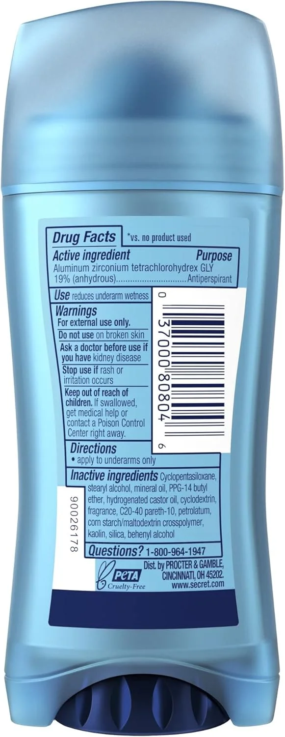 مام ضد تعریق و خوشبو کننده بدن زنانه سکرت اوت لست، پودر محافظ، 73 گرم، بسته 6 عددی مام ضد تعریق و خوشبو کننده بدن زنانه سکرت اوت لست، پودر محافظ، 73 گرم، بسته 6 عددی