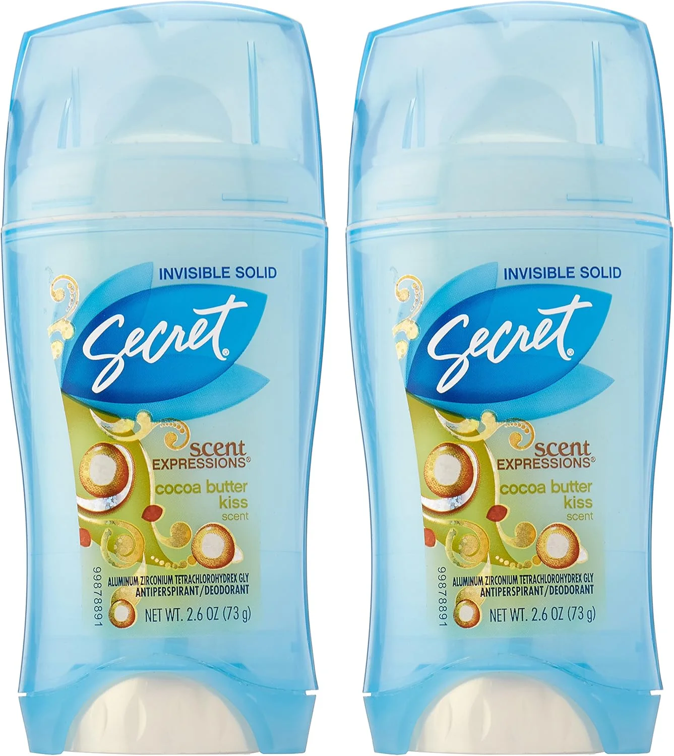 Secret Scent Expressions Anti-Perspirant Deodorant Invisible Solid Coco Butter Kiss 2.60 oz (Pack of 2) Secret Scent Expressions Anti-Perspirant Deodorant Invisible Solid Coco Butter Kiss 2.60 oz (Pack of 2)