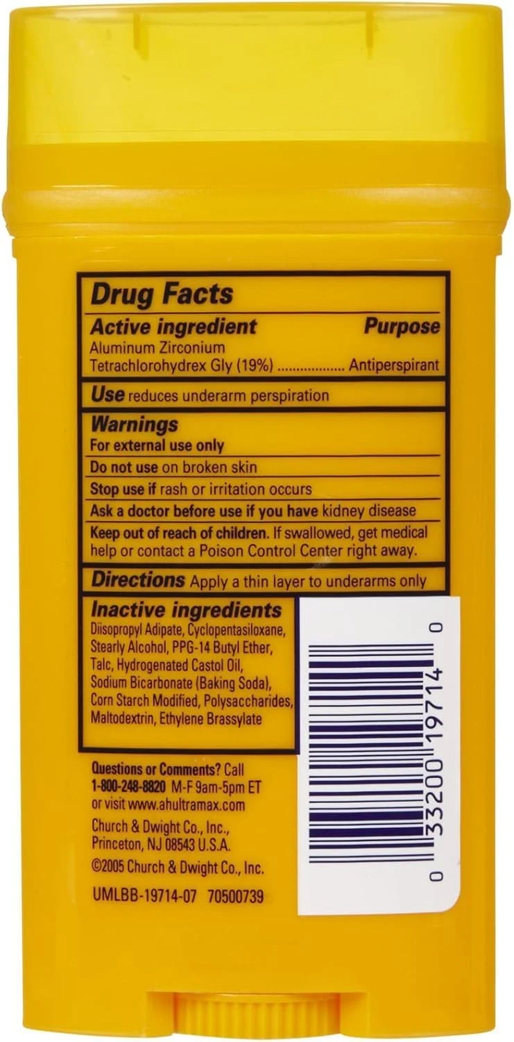 دئودورانت آرم اند همر 76 میلی لیتری جامد الترا مکس بدون رایحه دئودورانت آرم اند همر 76 میلی لیتری جامد الترا مکس بدون رایحه