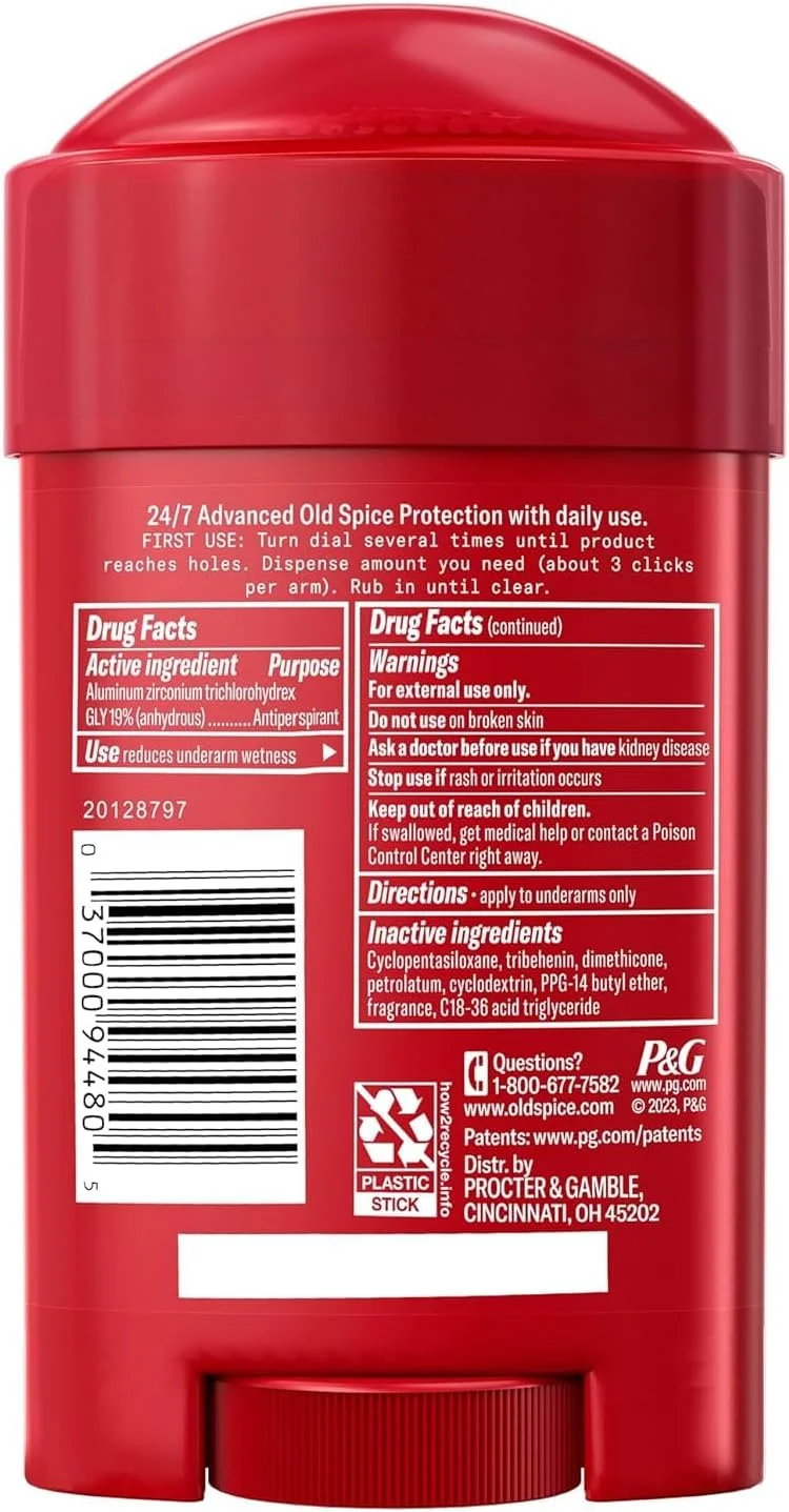 ضد تعریق استیک الد اسپایس مدل Stronger Swag حجم 76 میلی لیتر (بسته 6 عددی) ضد تعریق استیک الد اسپایس مدل Stronger Swag حجم 76 میلی لیتر (بسته 6 عددی)