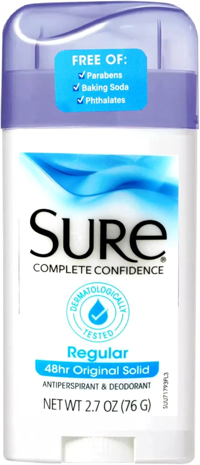 استیک ضد تعریق و دئودورانت Sure مدل Original با رایحه معمولی بسته 4 عددی