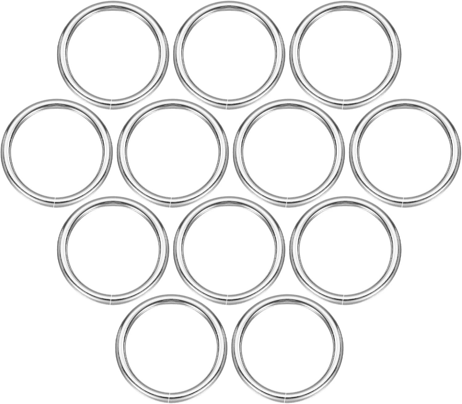 سگک حلقه‌ای Sourcing Map مدل 32mm بسته 32 عددی