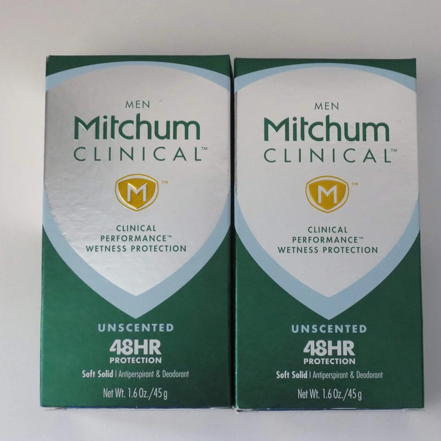 میچام 2 عدد مام صابونی ضد تعریق و خوشبو کننده بالینی بدون رایحه 48 ساعته، نو در جعبه