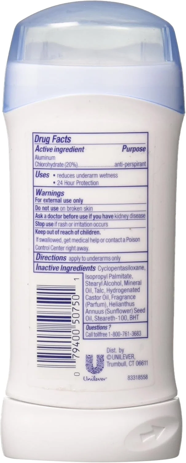 دئودورانت ضد تعریق داو اینویزیبل سالید فرش 74 گرم (بسته 4 عددی)