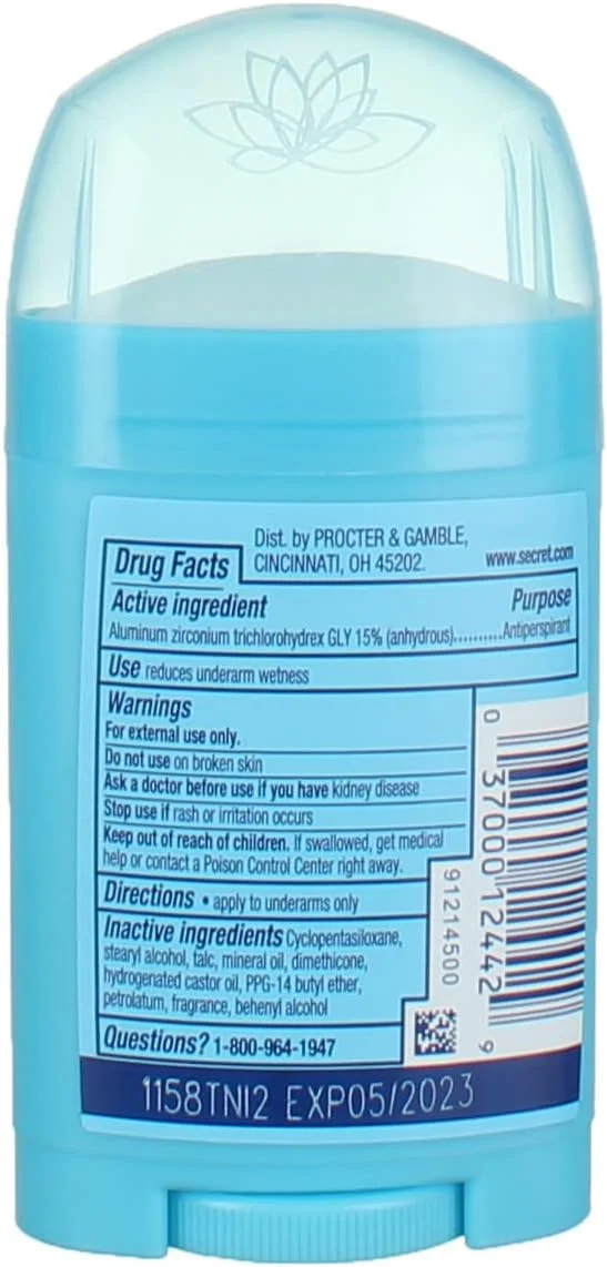 مام ضد تعریق صابونی سکرت پودر فرش، سایز 1.7 اونس مام ضد تعریق صابونی سکرت پودر فرش، سایز 1.7 اونس