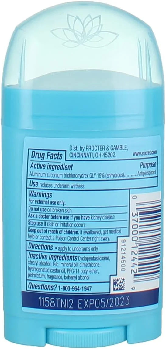 مام ضد تعریق صابونی سکرت پودر فرش، سایز 1.7 اونس مام ضد تعریق صابونی سکرت پودر فرش، سایز 1.7 اونس