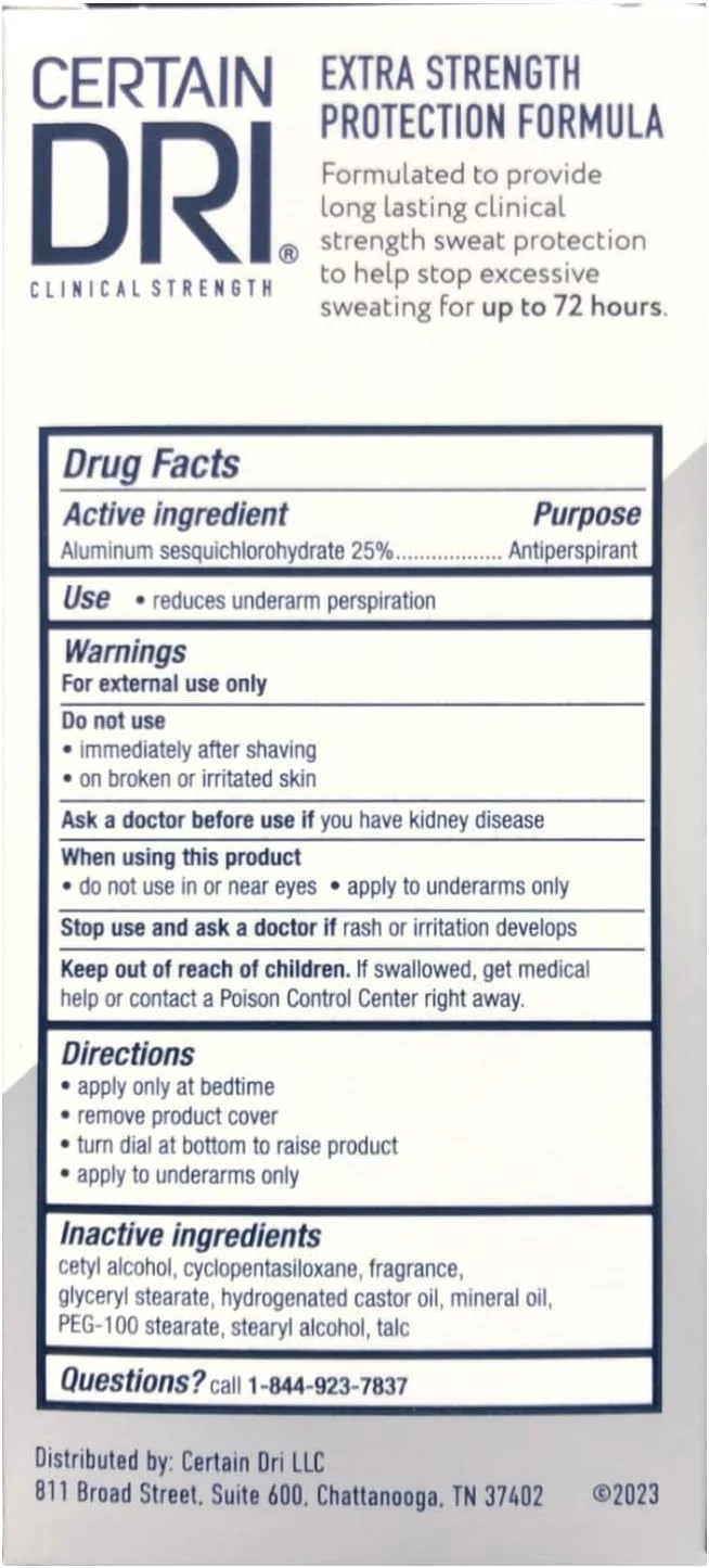 ضد تعریق جامد سِرتین دِرای 50 گرمی (بسته 6 عددی) ضد تعریق جامد سِرتین دِرای 50 گرمی (بسته 6 عددی)