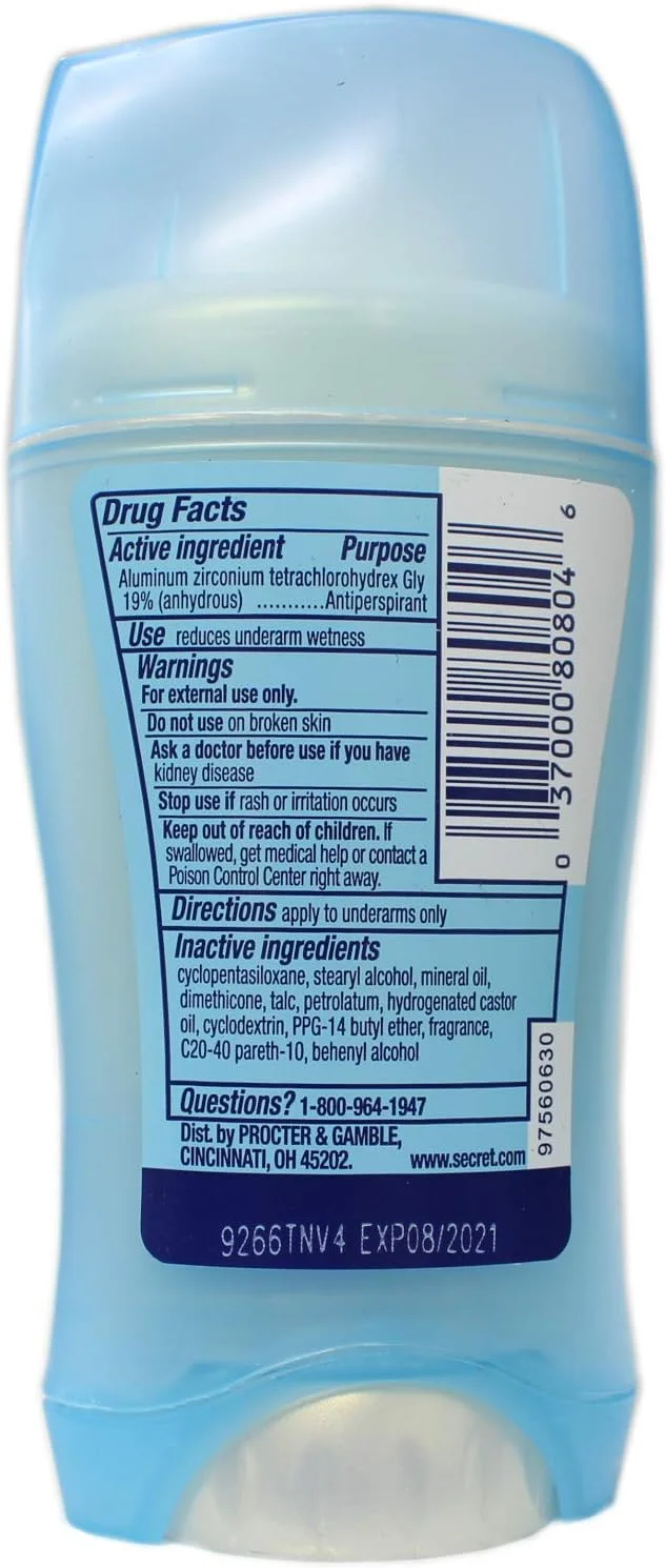 مام ضد تعریق زنانه سکرت اوت لست، جامد نامرئی، پودر محافظ، 73 گرم (بسته 3 عددی) مام ضد تعریق زنانه سکرت اوت لست، جامد نامرئی، پودر محافظ، 73 گرم (بسته 3 عددی)