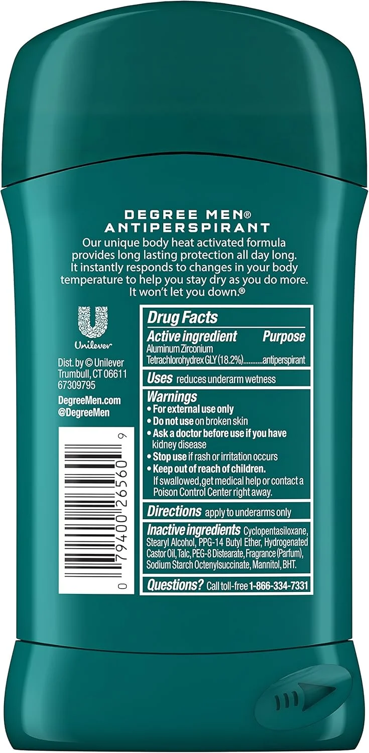 دئودورانت ضد تعریق مردانه DEGREE MENS DEO مدل Original Protection، چند رنگ، 76 گرم (بسته 1 عددی) دئودورانت ضد تعریق مردانه DEGREE MENS DEO مدل Original Protection، چند رنگ، 76 گرم (بسته 1 عددی)