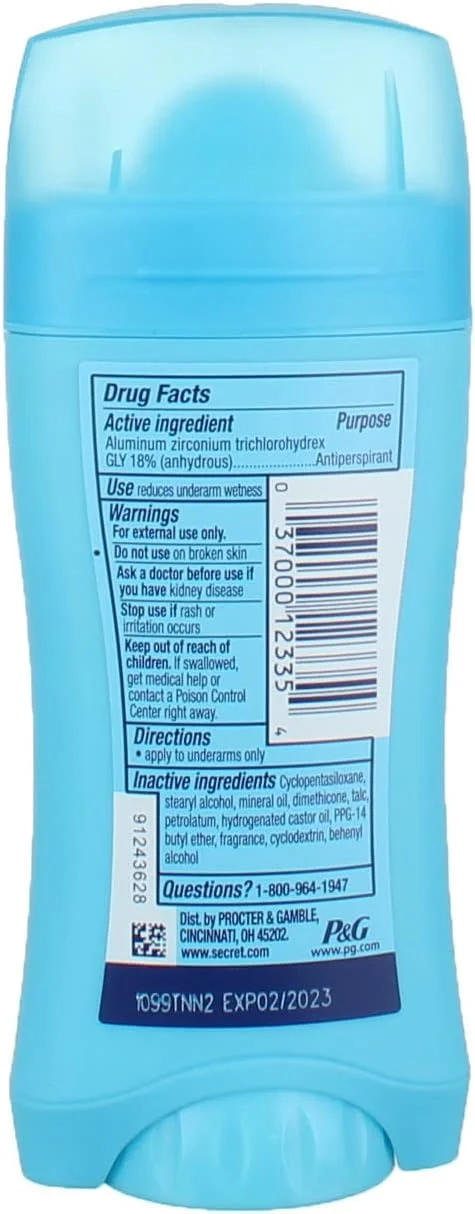 دئودورانت ضد تعریق جامد نامرئی سکرت - رایحه تمیز و شفاف - 73 گرم، بسته 2 عددی