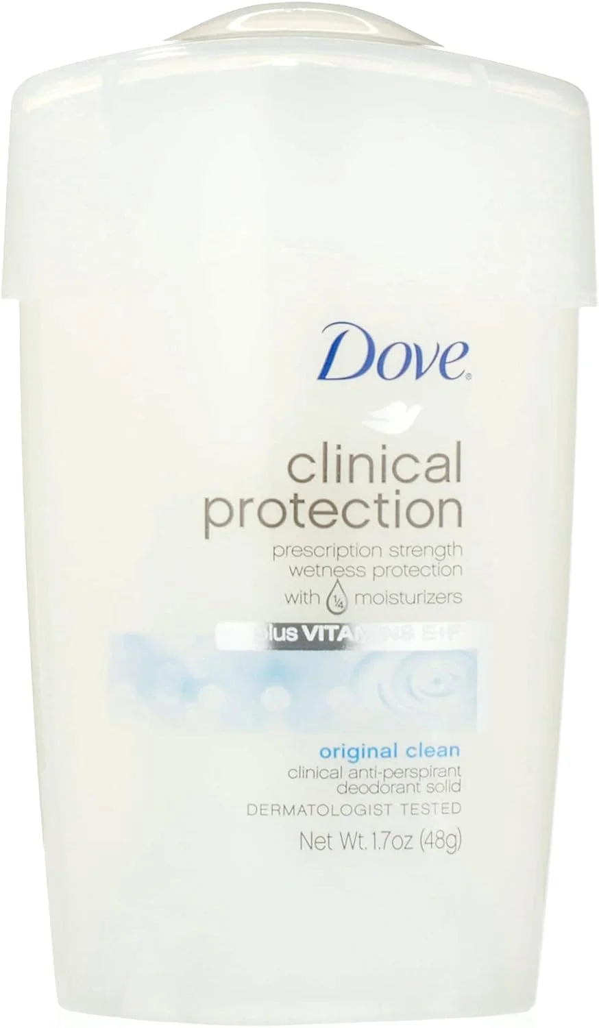 مام ضد تعریق و دئودورانت Dove Clinical Protection، اورجینال کلین، استیک، 48 گرم (بسته 2 عددی) مام ضد تعریق و دئودورانت Dove Clinical Protection، اورجینال کلین، استیک، 48 گرم (بسته 2 عددی)