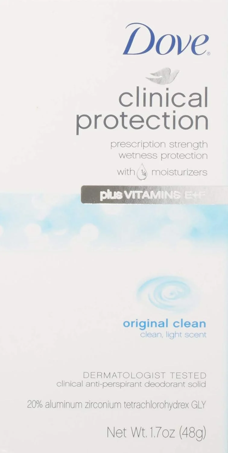 مام ضد تعریق و دئودورانت Dove Clinical Protection، اورجینال کلین، استیک، 48 گرم (بسته 2 عددی)
