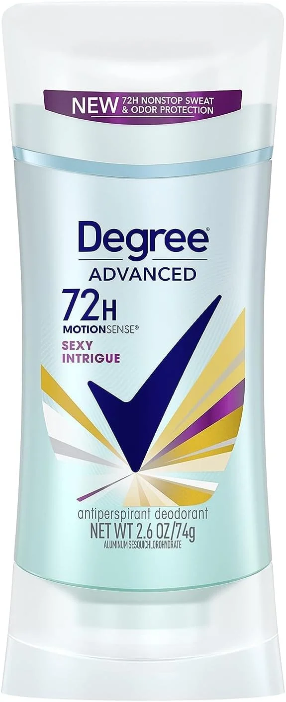 دئودورانت زنانه Degree مدل Sexy Intrigue با قابلیت پاسخگویی به بدن، 73 گرم، مخصوص بانوان دئودورانت زنانه Degree مدل Sexy Intrigue با قابلیت پاسخگویی به بدن، 73 گرم، مخصوص بانوان