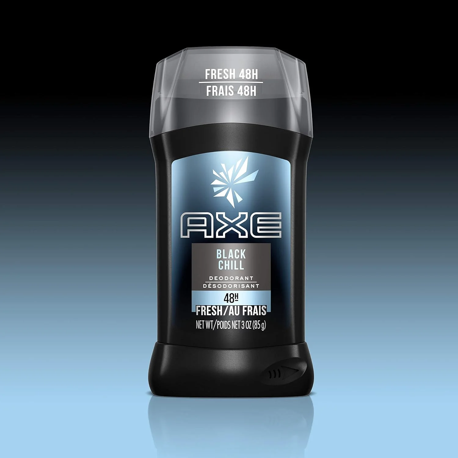 دئودورانت بدون آلومینیوم مردانه AXE Black Chill، محافظت 48 ساعته در برابر بو، 3 اونس دئودورانت بدون آلومینیوم مردانه AXE Black Chill، محافظت 48 ساعته در برابر بو، 3 اونس