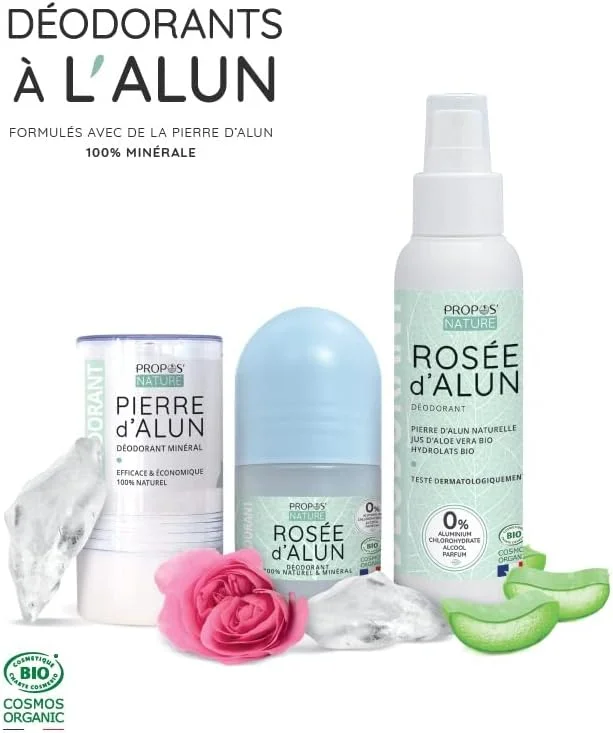 رول ضد تعریق آلوم گل رز ارگانیک پروپوز نیچر، 50 میلی لیتر رول ضد تعریق آلوم گل رز ارگانیک پروپوز نیچر، 50 میلی لیتر