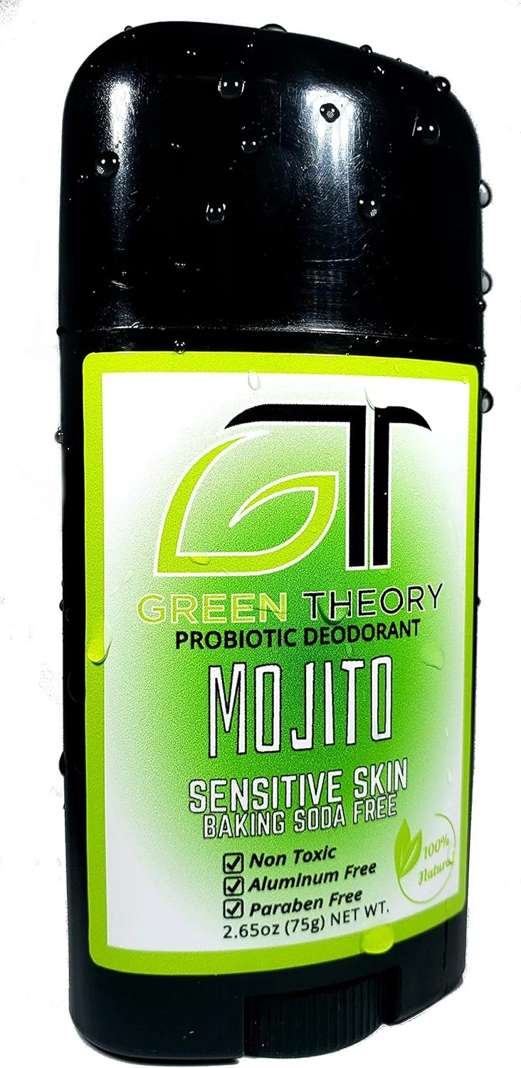 دئودورانت پروبیوتیک طبیعی جی تی گرین تئوری - موهیتو - فاقد جوش شیرین و آلومینیوم، غیر سمی، حاوی منیزیم هیدروکسید، زینک اکسید، ترنج، لیمو ترش، نعناع تند جامد 80 میلی لیتر دئودورانت پروبیوتیک طبیعی جی تی گرین تئوری - موهیتو - فاقد جوش شیرین و آلومینیوم، غیر سمی، حاوی منیزیم هیدروکسید، زینک اکسید، ترنج، لیمو ترش، نعناع تند جامد 80 میلی لیتر