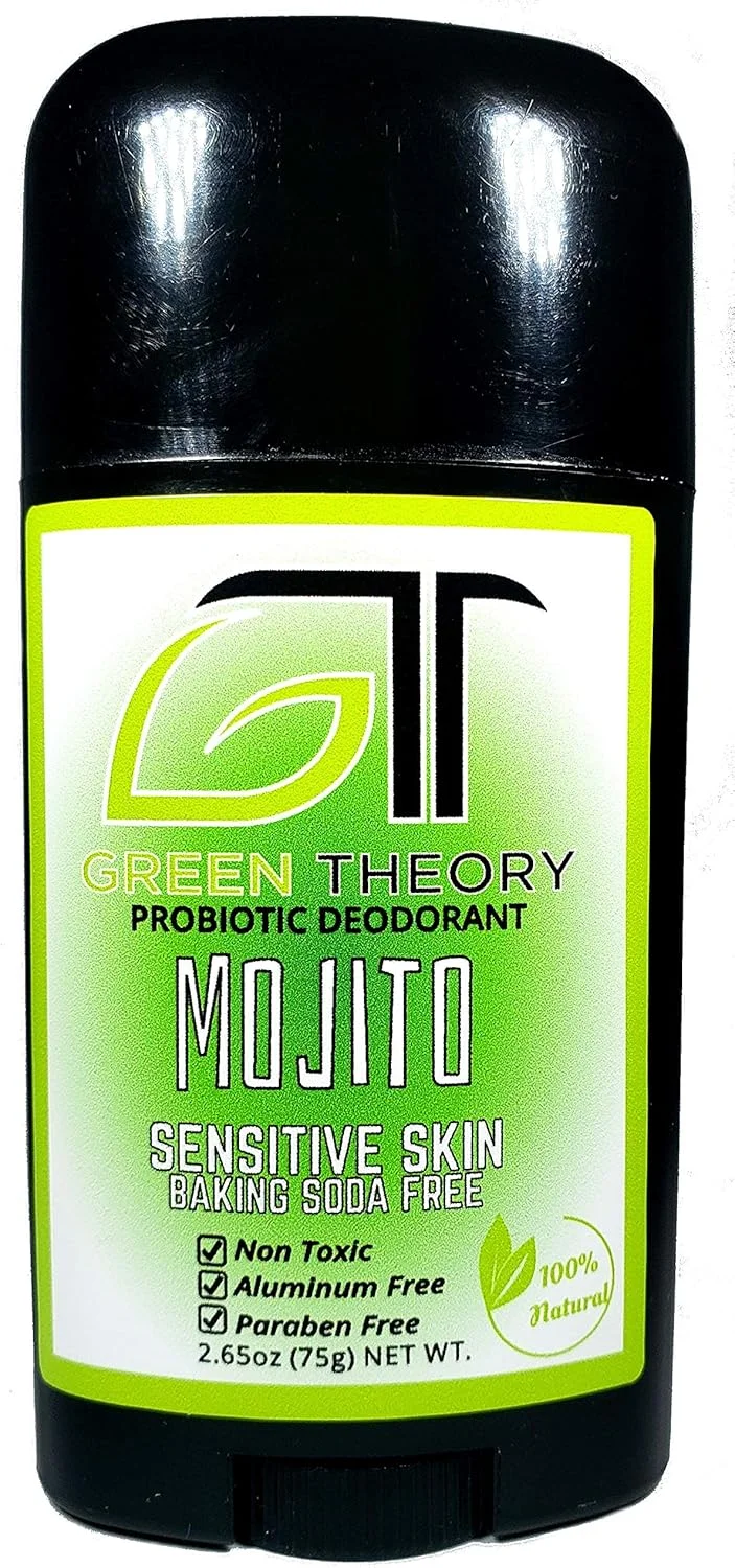 دئودورانت پروبیوتیک طبیعی جی تی گرین تئوری - موهیتو - فاقد جوش شیرین و آلومینیوم، غیر سمی، حاوی منیزیم هیدروکسید، زینک اکسید، ترنج، لیمو ترش، نعناع تند جامد 80 میلی لیتر دئودورانت پروبیوتیک طبیعی جی تی گرین تئوری - موهیتو - فاقد جوش شیرین و آلومینیوم، غیر سمی، حاوی منیزیم هیدروکسید، زینک اکسید، ترنج، لیمو ترش، نعناع تند جامد 80 میلی لیتر