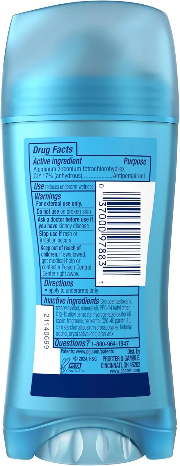 دئودورانت ضد تعریق زنانه سکرت فرش، محافظت 72 ساعته در برابر عرق و بو، طراوت فوری و ملایم، مواد معدنی متعادل کننده PH، جامد نامرئی، رایحه نیلوفر آبی خنک، 74 گرم (بسته 3 عددی) دئودورانت ضد تعریق زنانه سکرت فرش، محافظت 72 ساعته در برابر عرق و بو، طراوت فوری و ملایم، مواد معدنی متعادل کننده PH، جامد نامرئی، رایحه نیلوفر آبی خنک، 74 گرم (بسته 3 عددی)