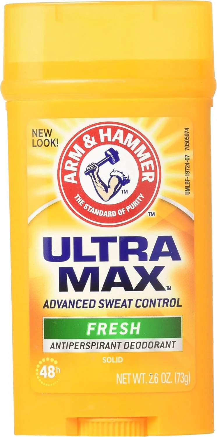 مام ضد تعریق و دئودورانت جامد نامرئی آرم اند همر UltraMax، 73 گرم، مناسب آقایان و بانوان مام ضد تعریق و دئودورانت جامد نامرئی آرم اند همر UltraMax، 73 گرم، مناسب آقایان و بانوان