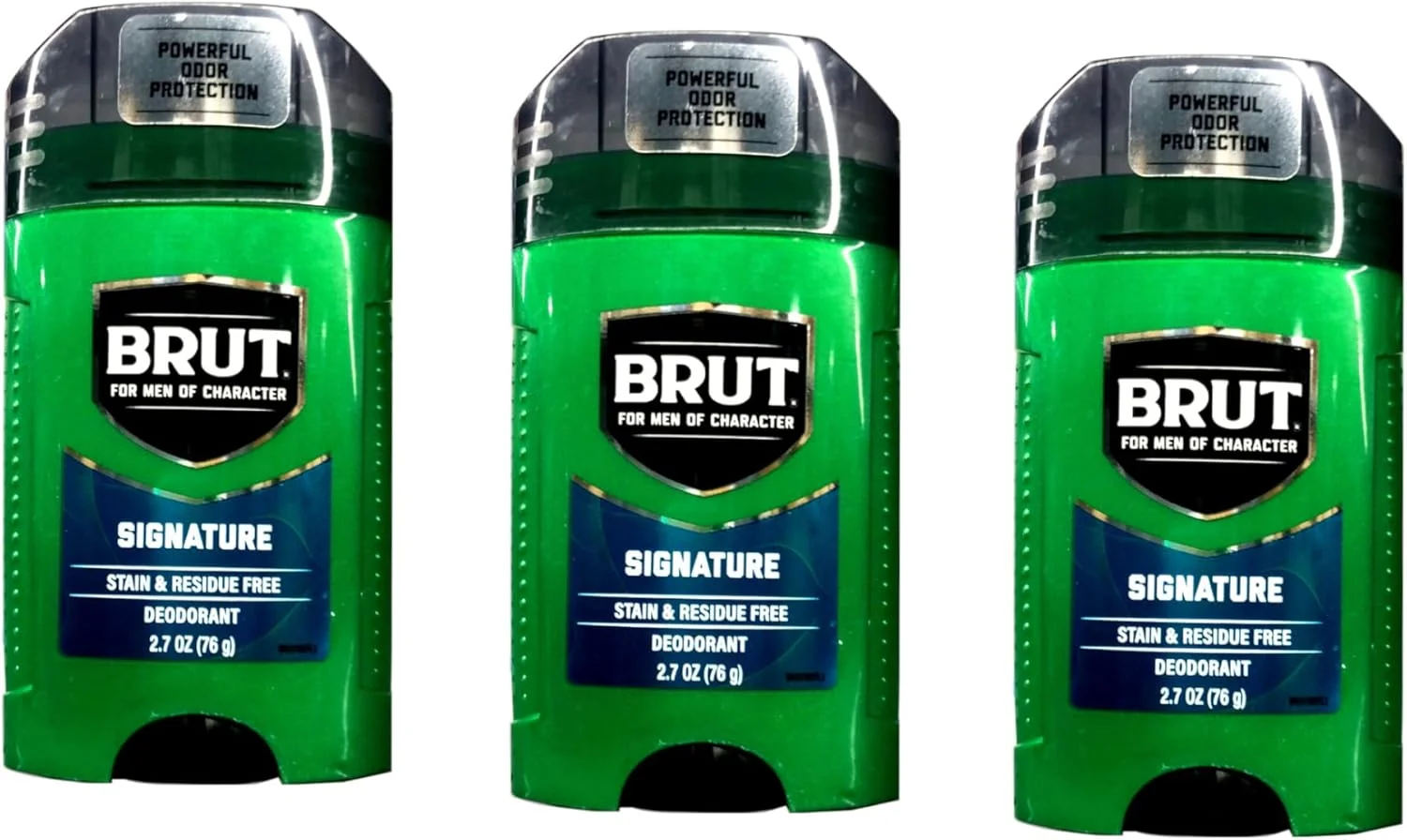 دئودورانت جامد بیضی شکل بروت 64 گرم - محافظت 24 ساعته با تریمکس (3 عدد) رایحه اصلی بسته 3 عددی