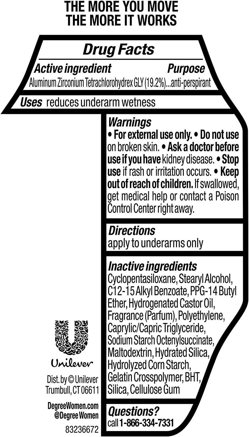 استیک ضد تعریق و دئودورانت زنانه Degree Motion Sense Invisible Solid با رایحه انرژی بخش استیک ضد تعریق و دئودورانت زنانه Degree Motion Sense Invisible Solid با رایحه انرژی بخش
