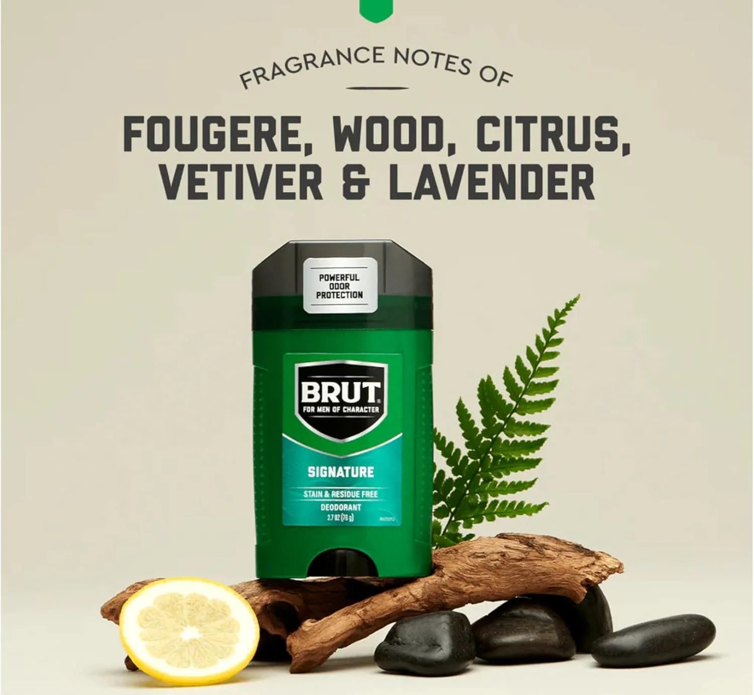 دئودورانت جامد بیضی شکل بروت 64 گرم - محافظت 24 ساعته با تریمکس (3 عدد) رایحه اصلی بسته 3 عددی