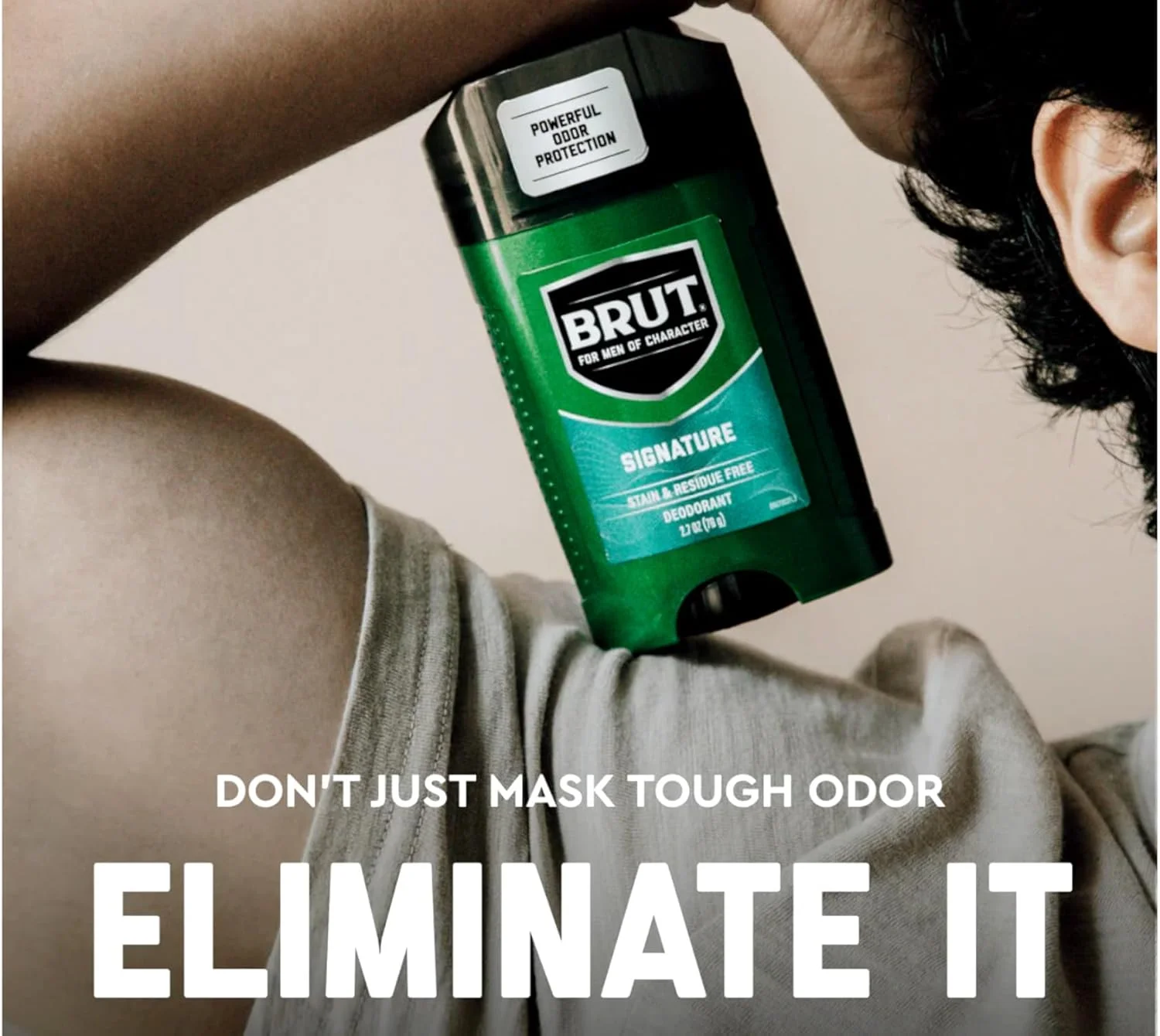 دئودورانت جامد بیضی شکل بروت 64 گرم - محافظت 24 ساعته با تریمکس (3 عدد) رایحه اصلی بسته 3 عددی