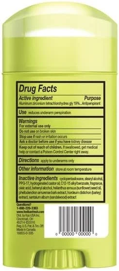 دئودورانت بن مدل Invisible Solid با رایحه Shower Fresh حجم 76 میلی لیتر (بسته 3 عددی)