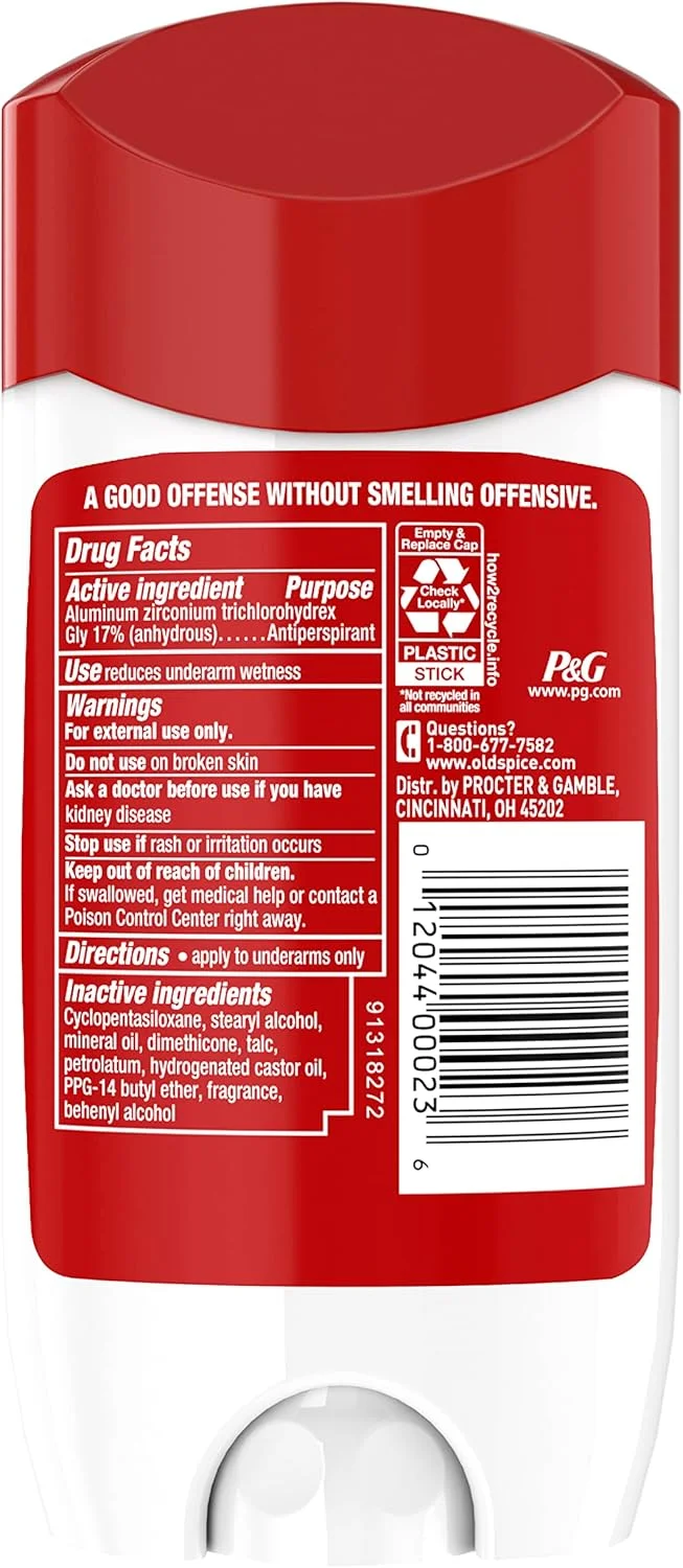 ضد تعریق و دئودورانت مردانه الد اسپایس، High Endurance، اورجینال، 85 گرم (بسته 6 عددی)