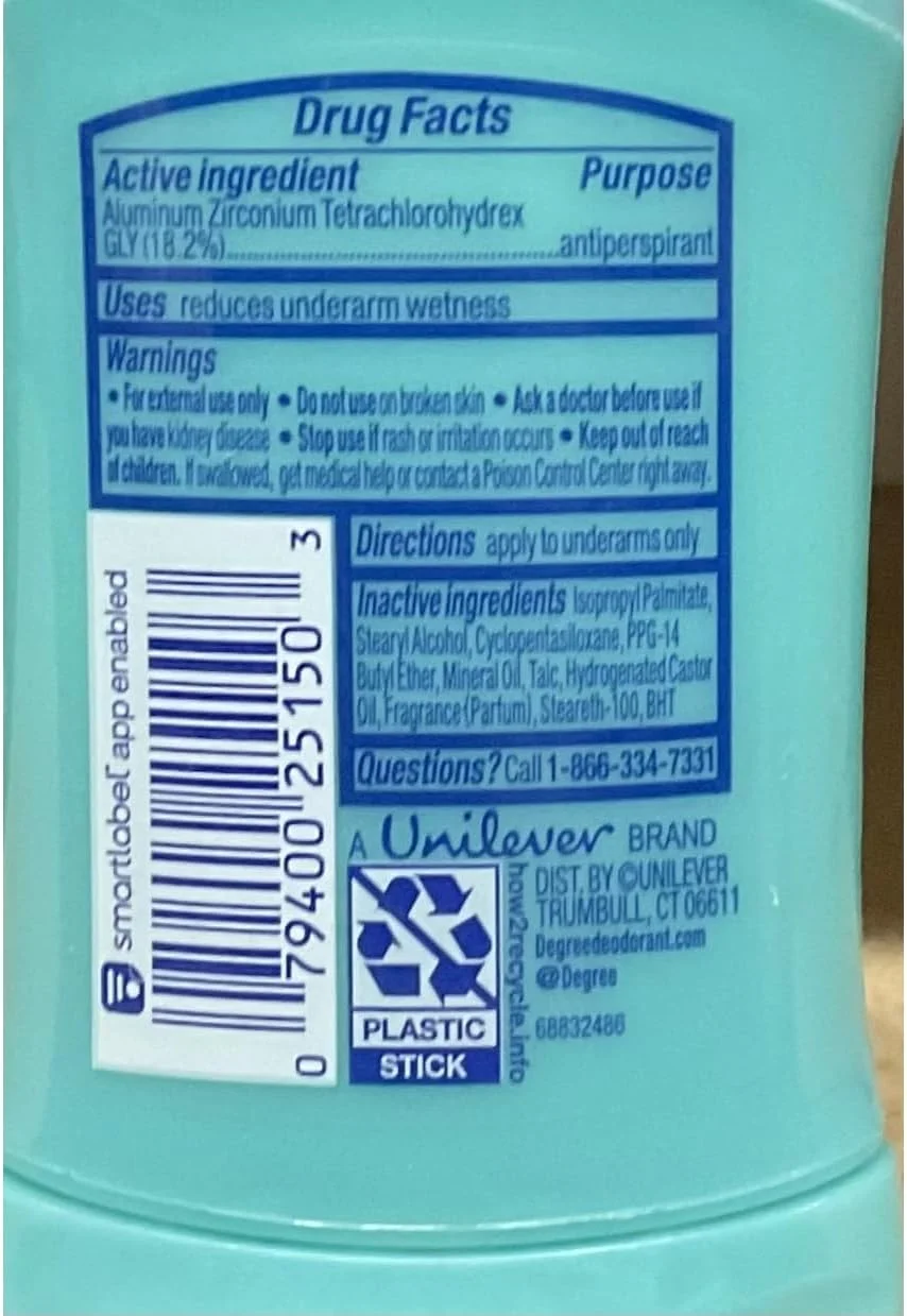 دئودورانت و ضد تعریق استیک زنانه Degree مدل Sheer Powder Invisible Solid، 45 گرم (بسته 6 عددی)