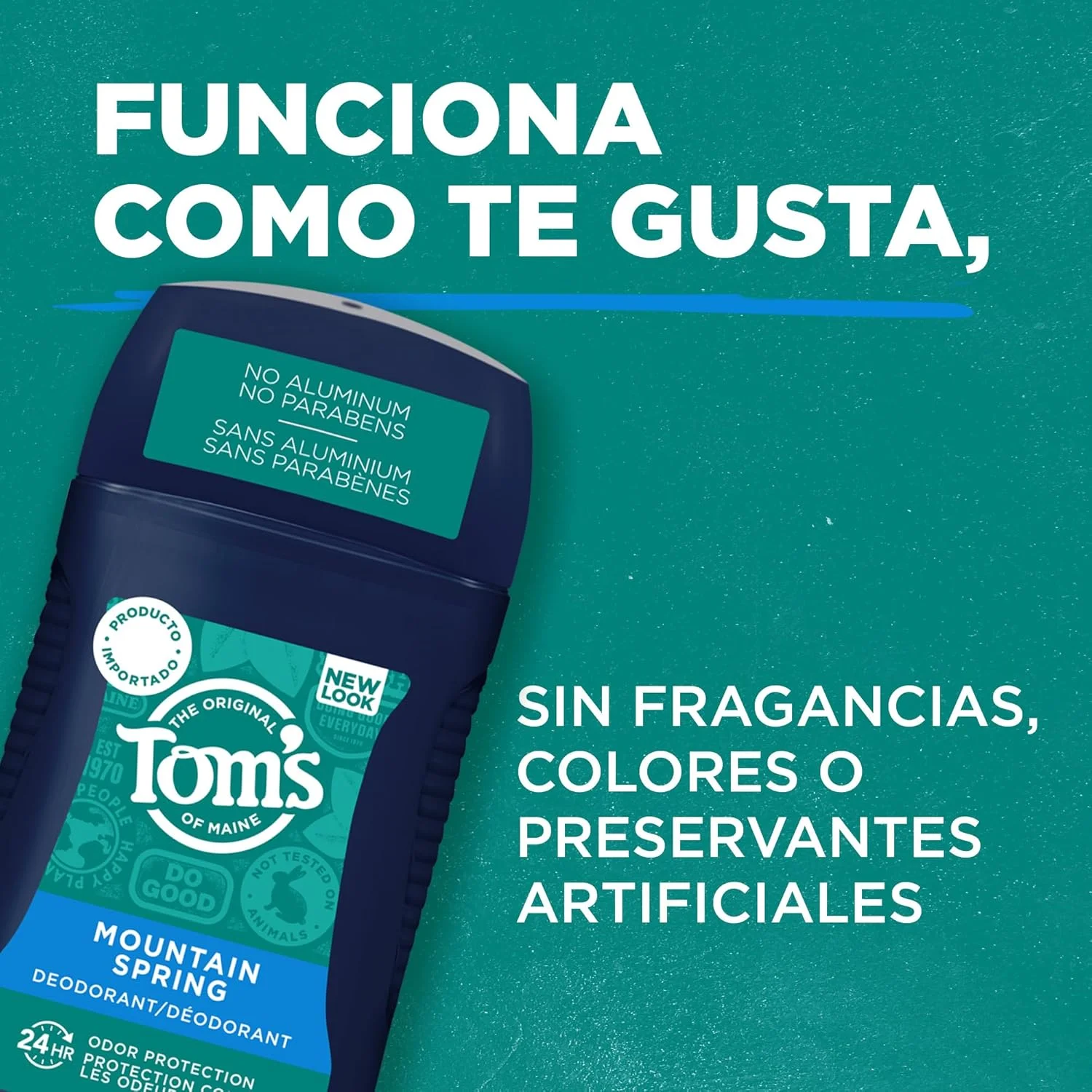 مام ضد تعریق طبیعی و ماندگار بدون آلومینیوم مردانه Tom's of Maine، رایحه چشمه کوهستانی، 80 گرم (بسته بندی ممکن است متفاوت باشد) مام ضد تعریق طبیعی و ماندگار بدون آلومینیوم مردانه Tom's of Maine، رایحه چشمه کوهستانی، 80 گرم (بسته بندی ممکن است متفاوت باشد)