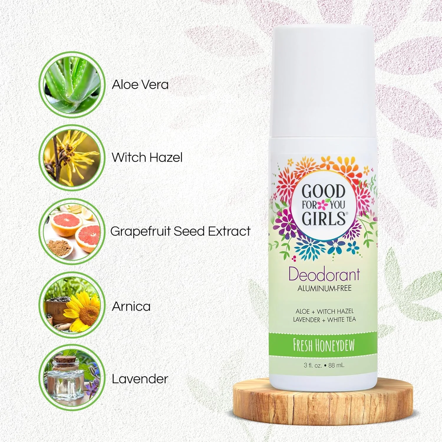 Good for You Girls Aluminum-Free, Natural & Vegan Deodorant for Kids, Preteens, Teens, Safe & Effective Odor Protection, Clear Roll-On, Natural Fragrance | Fresh Honeydew, 3 oz (Pack of 1) Good for You Girls Aluminum-Free, Natural & Vegan Deodorant for Kids, Preteens, Teens, Safe & Effective Odor Protection, Clear Roll-On, Natural Fragrance | Fresh Honeydew, 3 oz (Pack of 1)