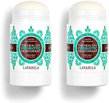 LaVanila Laboratories Men's and Women's The Healthy Probiotic Deodorant (2oz, Pack of 2) LaVanila Laboratories Men's and Women's The Healthy Probiotic Deodorant (2oz, Pack of 2)