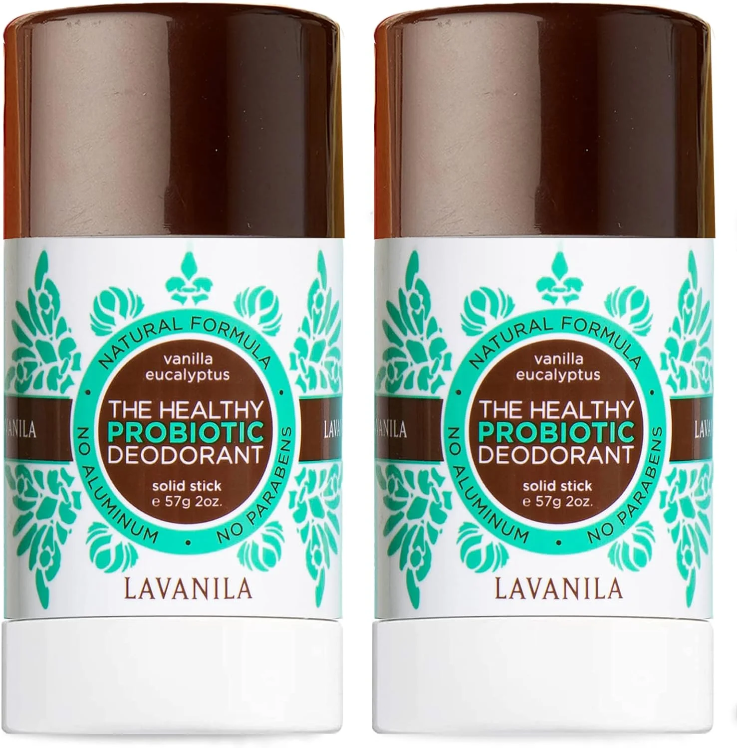 LaVanila Laboratories Men's and Women's The Healthy Probiotic Deodorant (2oz, Pack of 2) LaVanila Laboratories Men's and Women's The Healthy Probiotic Deodorant (2oz, Pack of 2)