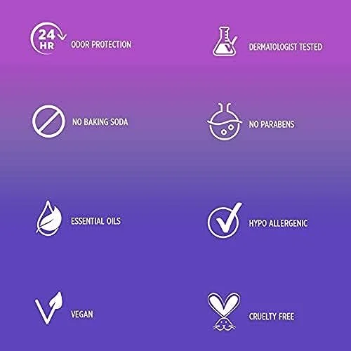 دئودورانت جامد منیزیم کریستال اسنس، دئودورانت طبیعی، بدون آلومینیوم و غیر تحریک کننده برای آقایان و بانوان، مبارزه با بوی بد، بدون جوش شیرین، اسطوخودوس + رزماری، 70 گرم (بسته 2 عددی) دئودورانت جامد منیزیم کریستال اسنس، دئودورانت طبیعی، بدون آلومینیوم و غیر تحریک کننده برای آقایان و بانوان، مبارزه با بوی بد، بدون جوش شیرین، اسطوخودوس + رزماری، 70 گرم (بسته 2 عددی)