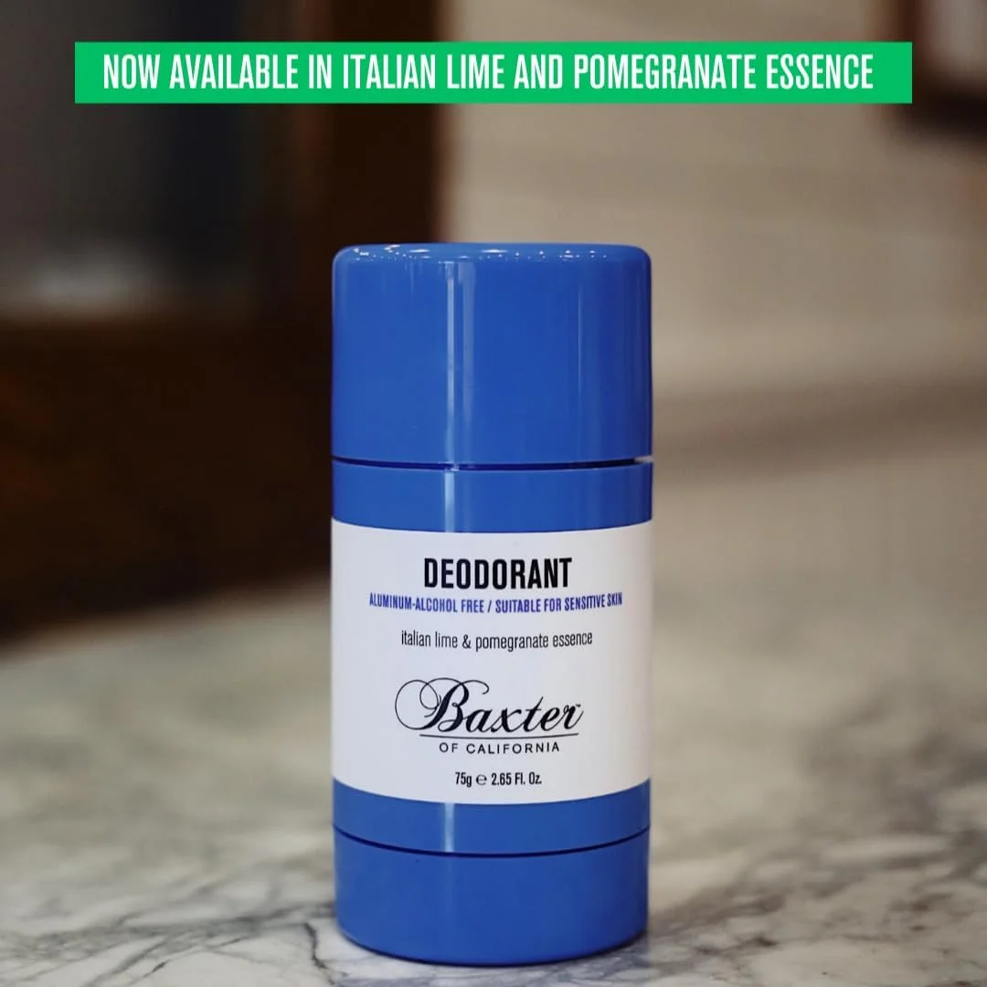دئودورانت باکستر آف کالیفرنیا، استیک شفاف بدون آلومینیوم و الکل، عصاره لیمو ایتالیایی و انار، 75 گرم دئودورانت باکستر آف کالیفرنیا، استیک شفاف بدون آلومینیوم و الکل، عصاره لیمو ایتالیایی و انار، 75 گرم