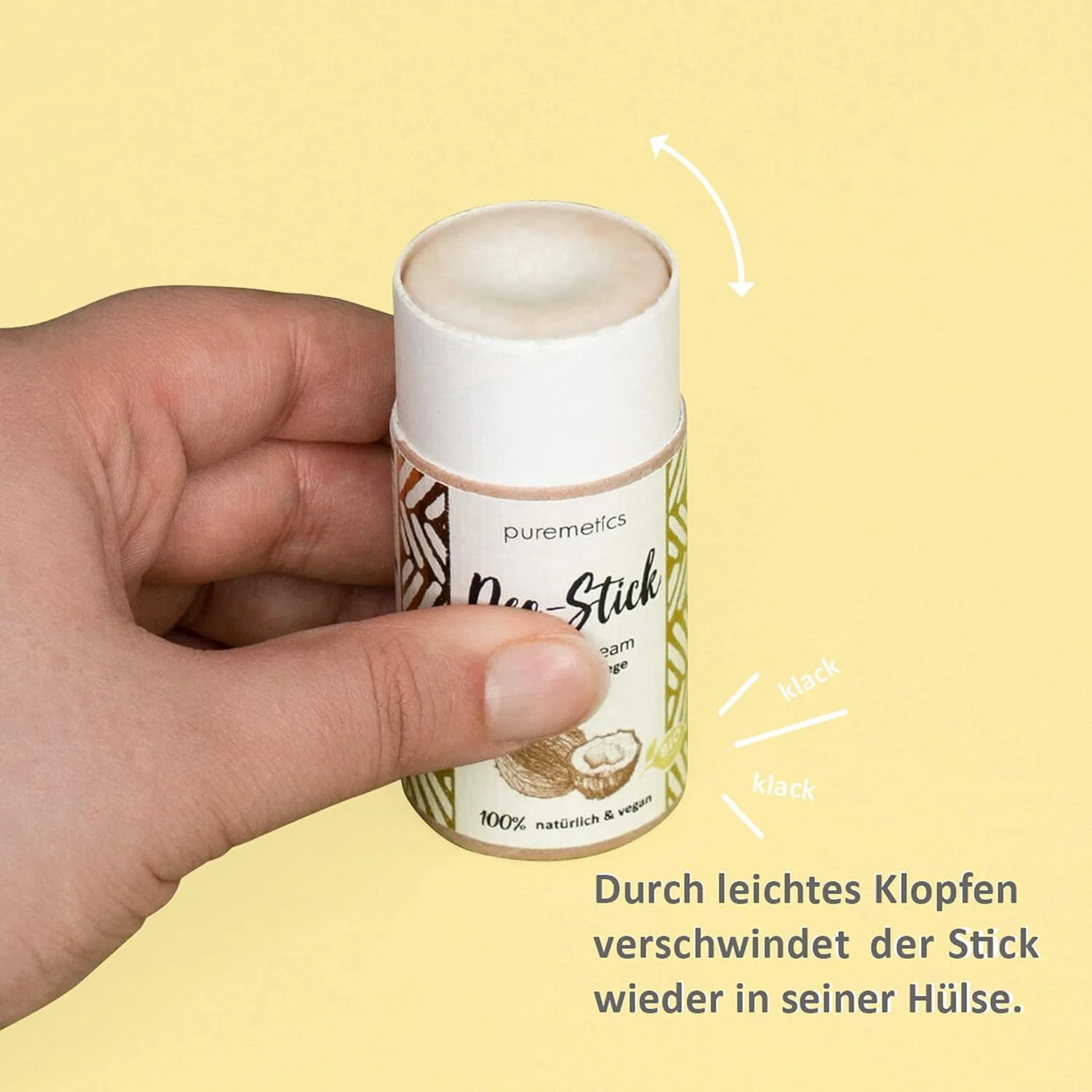 استیک دئودورانت بدون پلاستیک puremetics مدل "لیمو" ارگانیک، 100% طبیعی، وگان و بدون پلاستیک | دارای گواهی ارگانیک | دئودورانت جامد | قلم دئودورانت | بدون پلاستیک استیک دئودورانت بدون پلاستیک puremetics مدل "لیمو" ارگانیک، 100% طبیعی، وگان و بدون پلاستیک | دارای گواهی ارگانیک | دئودورانت جامد | قلم دئودورانت | بدون پلاستیک