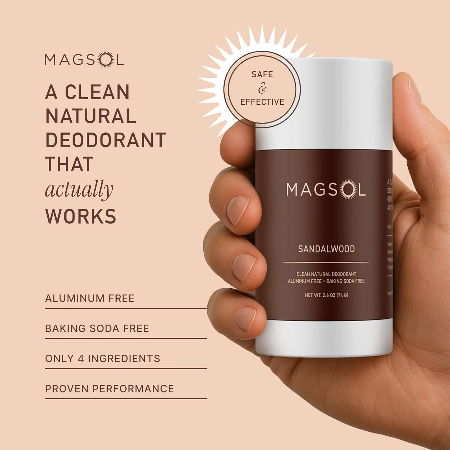 دئودورانت طبیعی MagSol Organics برای مردان - دئودورانت بدون آلومینیوم برای مردان، 4 ماده تشکیل دهنده، 2 عدد (صندل و هانتر) دئودورانت طبیعی MagSol Organics برای مردان - دئودورانت بدون آلومینیوم برای مردان، 4 ماده تشکیل دهنده، 2 عدد (صندل و هانتر)